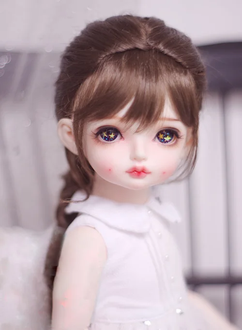BJD doll wigs Mix-golden dark brown long curly hair wigs for 1/3 1/4 1/6 1/8 BJD DD SD MSD YOSD doll Imitation mohair цена BJD doll wigs Mix-golden dark brown long curly hair wigs for 1/3 1/4 1/6 1/8 BJD DD SD MSD YOSD doll Imitation mohair цены онлайн