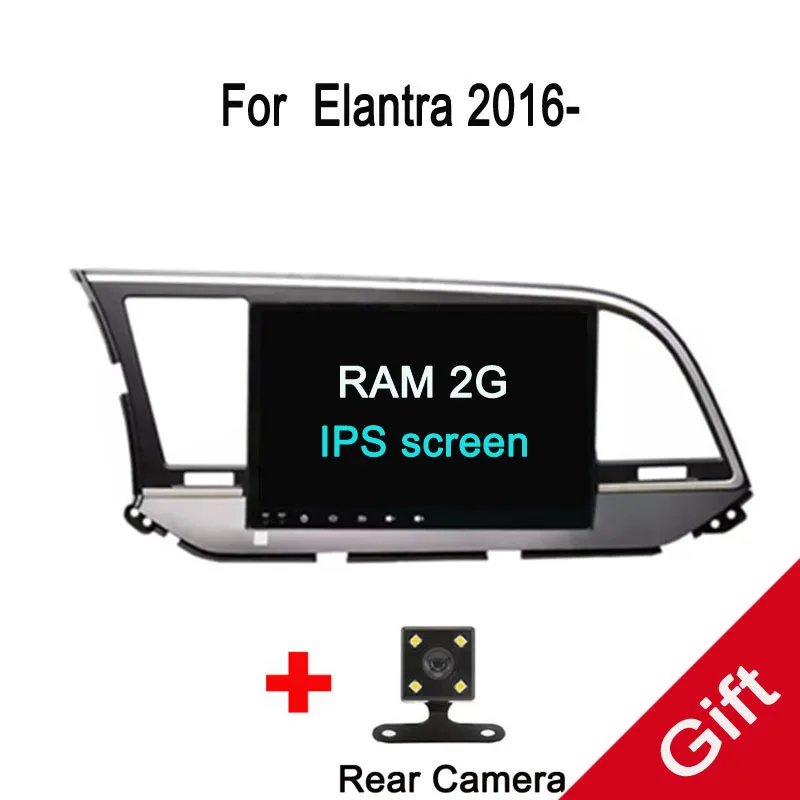 

Runningnav Android 7.1 RAM 2G Fit HYUNDAI ELANTRA 2016 2017 Car DVD Player Navigation GPS Radio