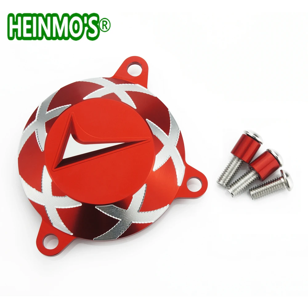 For kymco ak550 Engine Stator Protection Cover  Red (2)