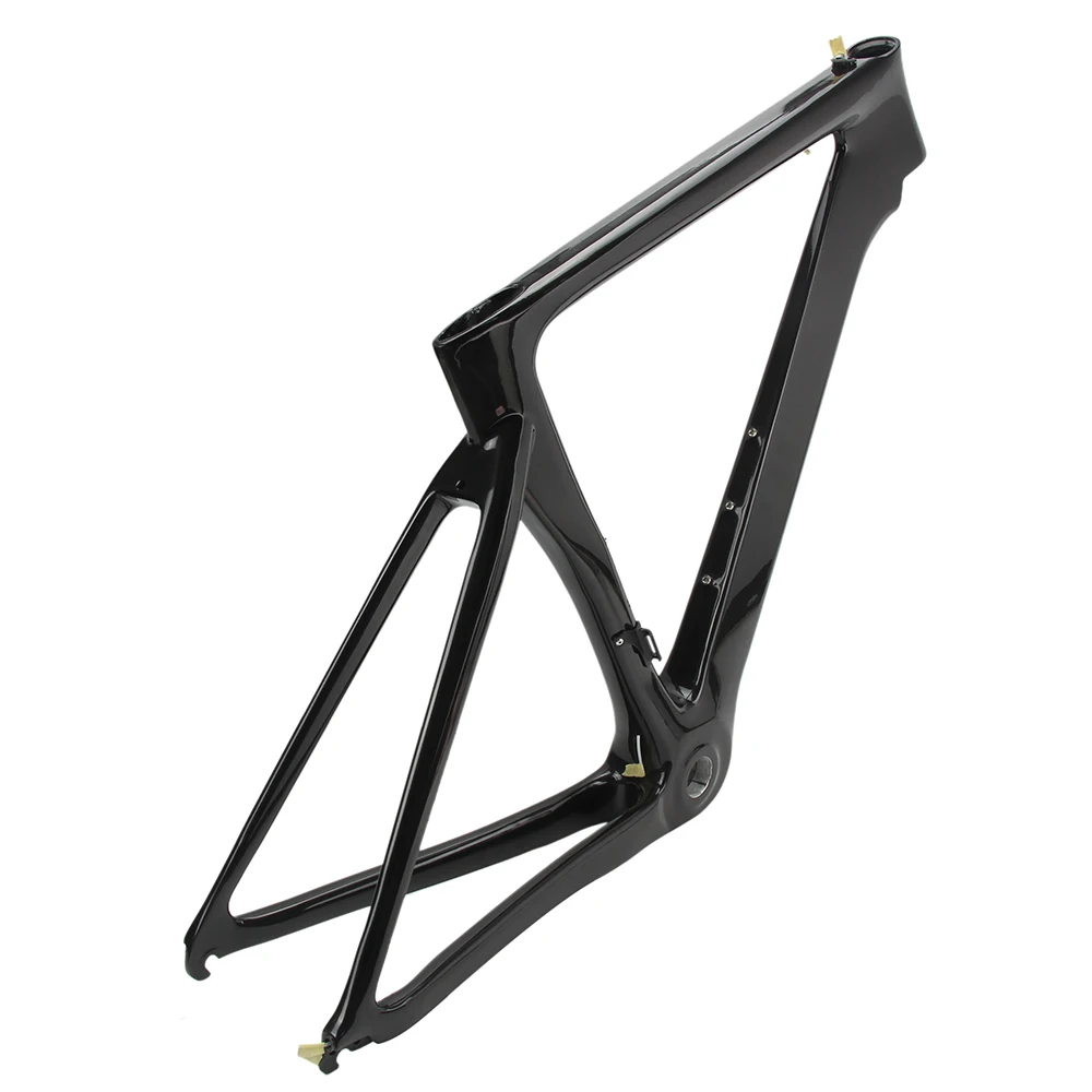 Discount T800 Carbon Road Bike Bicycle Frame Super Light Durable 700C 510/540/560mm Di2 Mechanical BSA Matte Frame+Fork+headset  SJ560 2