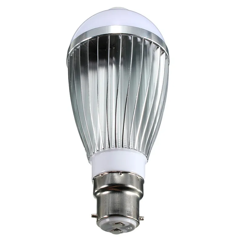 PIR Infrared Sensor Light Bulb Auto Smart Motion Body LED light Lamp Pure Warm White 85-265V B22 9W 5730 SMD | Освещение