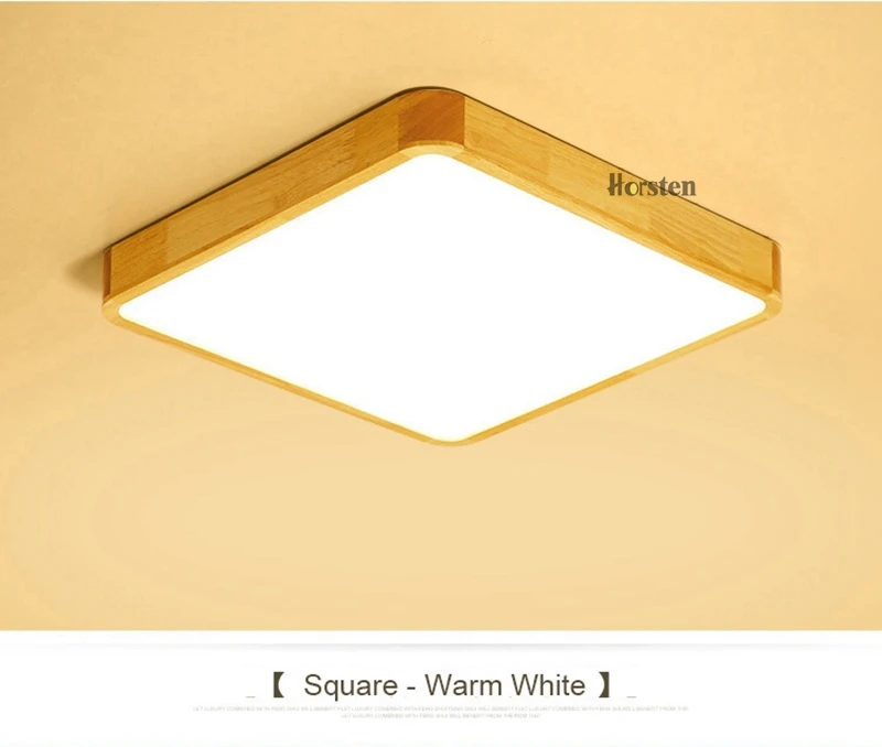 Nordic Simple Modern OAK Wood Ceiling Lamp Ultra thin Japanese LED Ceiling Lights For Bedroom Living Room Kitchen Study Balcony (21)