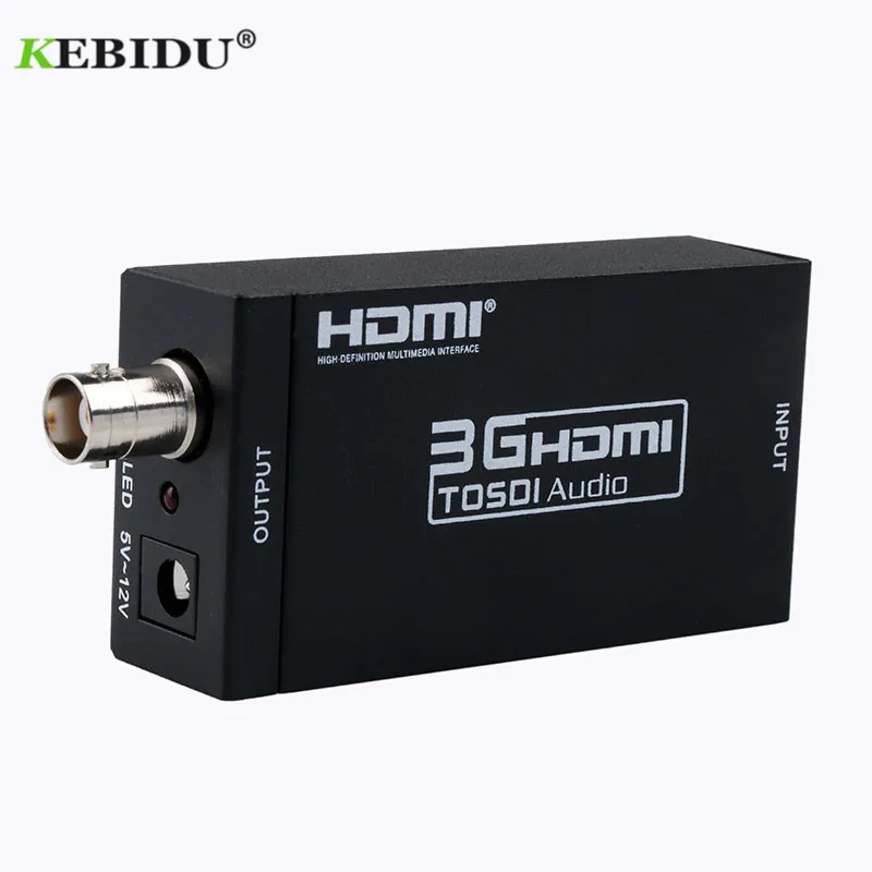 Мини 3G SDI конвертер адаптер DC 5V 1A Full HD 1080P в HDMI-совместимый видео | Электроника