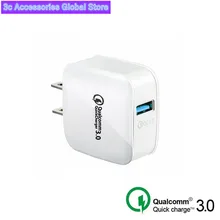 USB зарядное устройство 5 в 9 в 12 В Быстрая зарядка QC 3,0 Быстрая зарядка мобильного телефона 18 Вт портативное настенное зарядное устройство адаптер для iphone samsung xiaomi