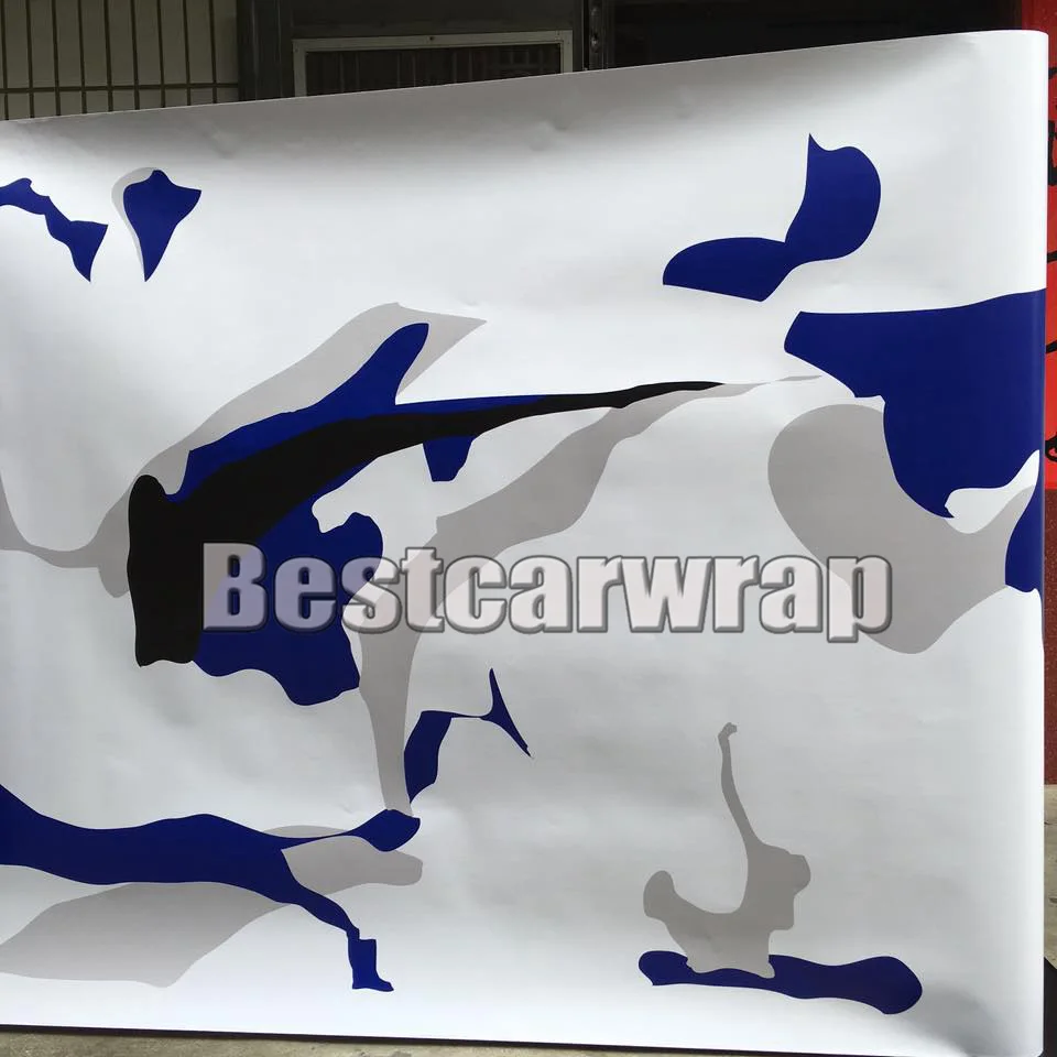 blue ubran camo vinyl car wrapping film large blue white black camouflage covering foil 3m apa (2)