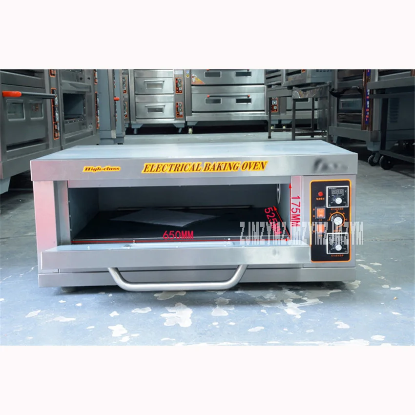 DFL-11 Электрический дом/коммерческий термометр из нержавеющей стали одна печь для пиццы/мини печь для выпечки/хлеб/торт тостер 4800 Вт