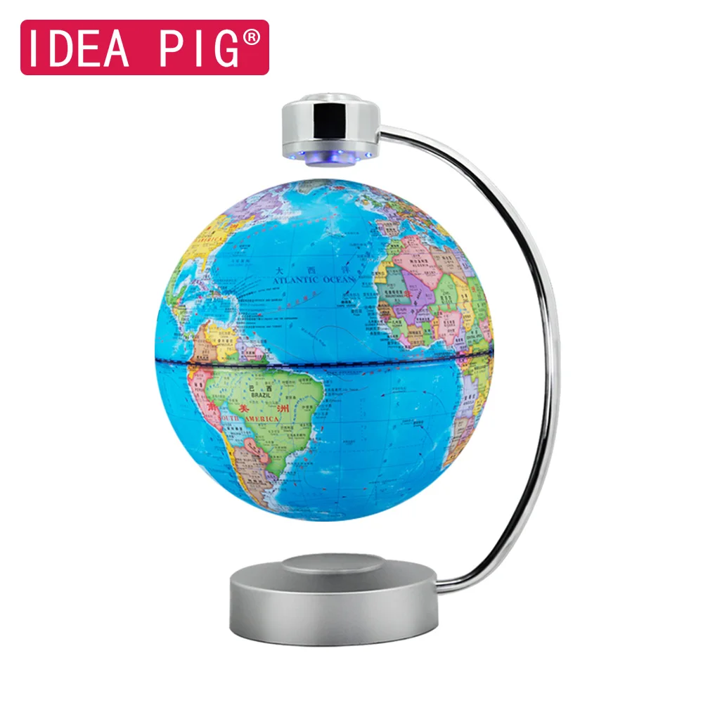 

Magnetic Levitation Geography Globe 88 Constellations Floating World Map Children Learning Toys Home Decoration Accessories