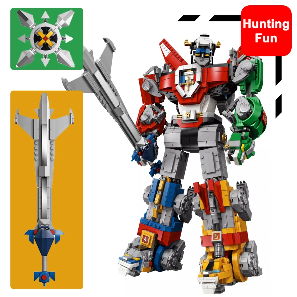 

SY1130 2321PCS Fit 21311 Voltron force Set 5 Transformed lions Minifigs Mini figures Building Blocks Toys Kids Christmas Gifts