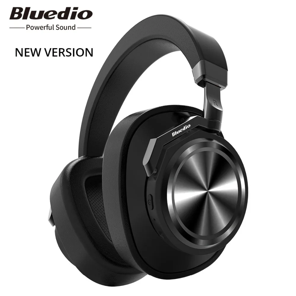 Original Bluedio T6 Active Noise Cancelling Headphones Wireless Bluetooth Headset with microphone for phones and music