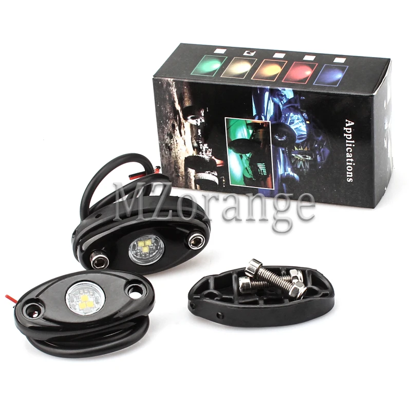 

LED Working Light Boat Light 9W Single Lamp LED Rock Light Waterproof IP67 Rock Light for JEEP Offroad Truck Under Car Body