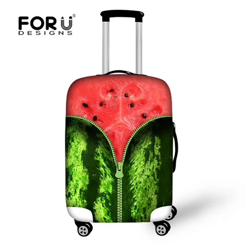 

FORUDESIGNS Elastic Bag accessories 3D Fruit Prints Think Spandex Luggage Protective Cover For 18-30 Inch Suitcase Case Cover