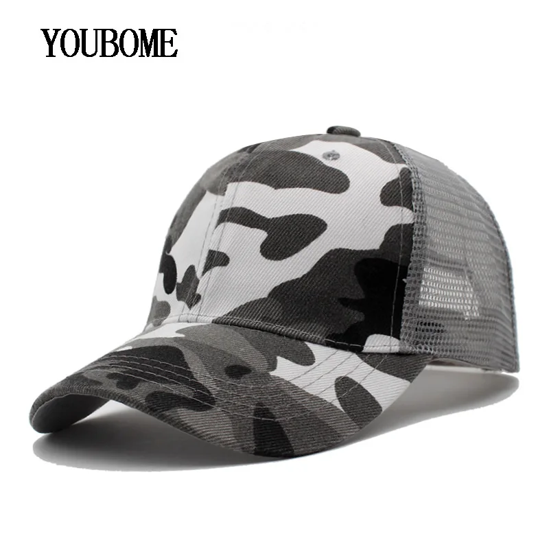 

YOUBOME Summer Baseball Cap Women Brand Men Snapback Caps Hats For Men Mesh Fitted Casquette Gorras Bone New MaLe Dad Cap Hat