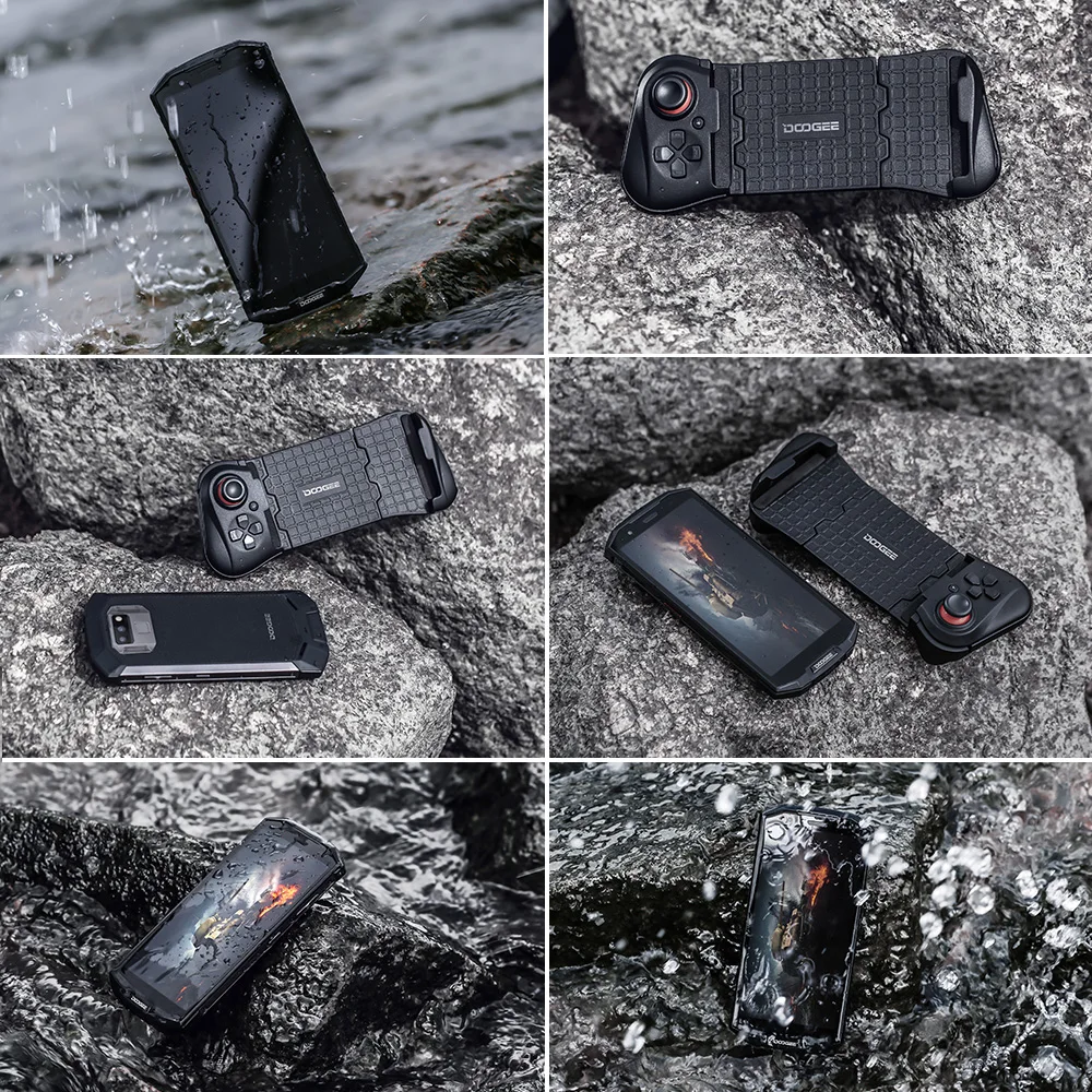DOOGEE S70 IP68 Водонепроницаемый Helio P23 Octa Core 5 99 дюйма 18:9 6 ГБ + 64 GB Беспроводной зарядки