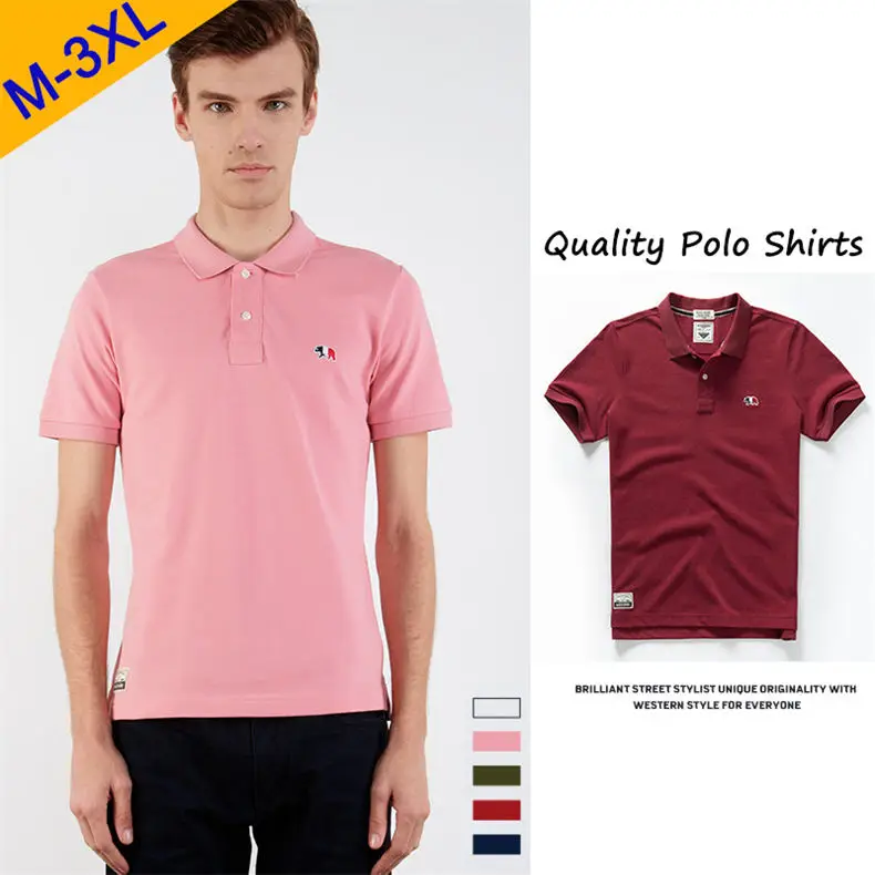 Brand New Polo Shirt Men Summer Dress Cotton Short Hot Sale Golf Male Polo Shirts Boy Plus Size High Quality Clothing Top & Tees 08