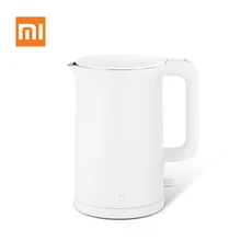 Xiaomi электрический чайник для воды 1.5L авто защита от потери мощности из нержавеющей стали ручной электрический чайник мгновенного нагрева
