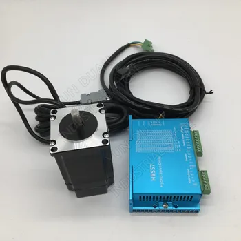 

Nema23 2.2N.m 57MM 315Oz-in Closed Loop Stepper Motor Driver Kit Hybird Encoder Easy Servo 2Phase for CNC Mill Engraving machine