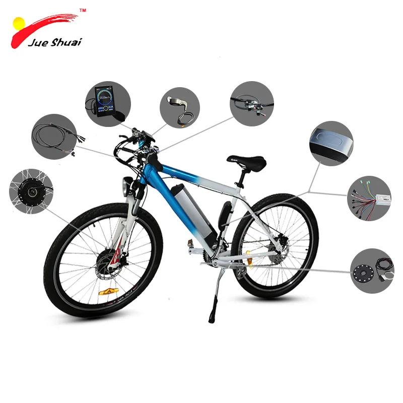 Комплект для переоборудования электрического велосипеда Jueshui E BIKE 48 В 500 Вт