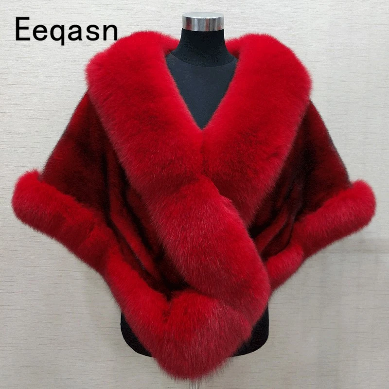Fur Faux Bridal Shawl (4)