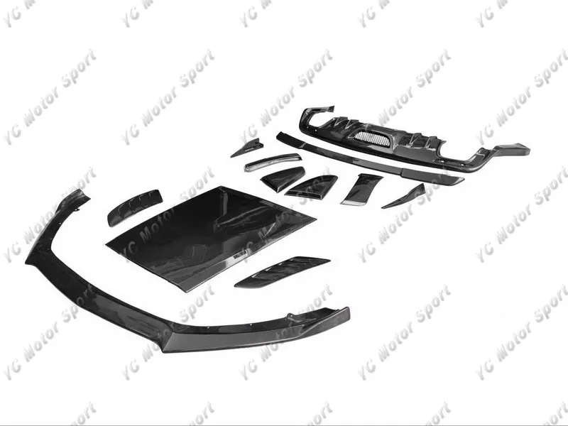 2014-2016 Ford Mustang Roush Style Body Kit CF (2)