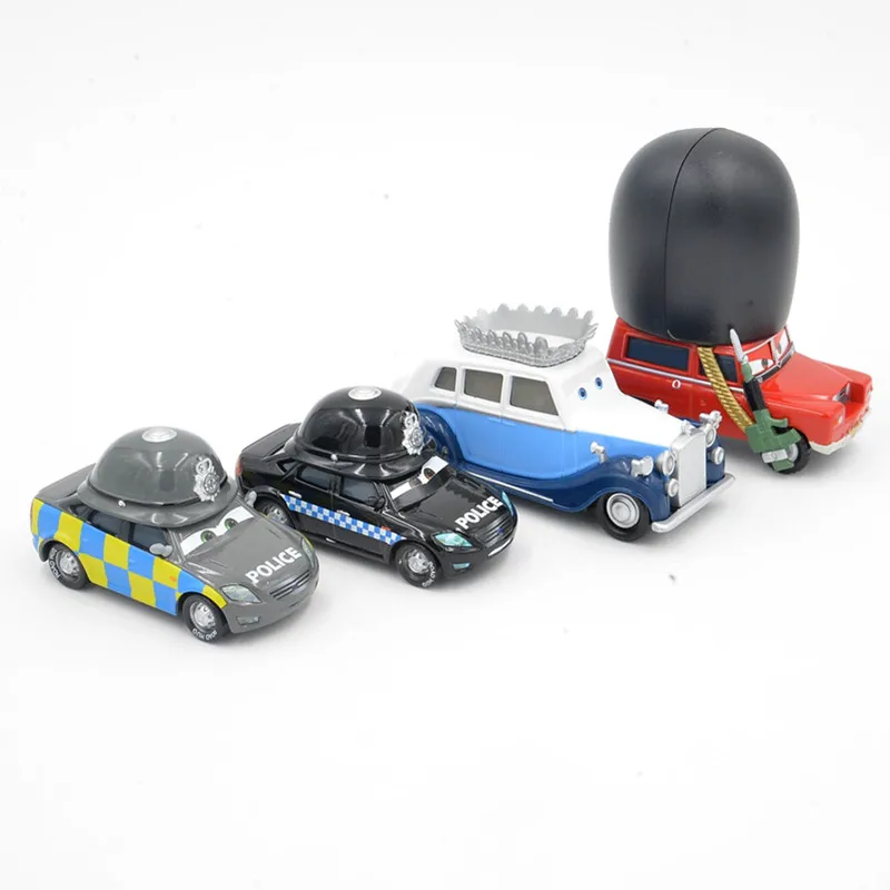 Disney Pixar Cars The Queen британский полицейский литой металл модель автомобиля из сплава