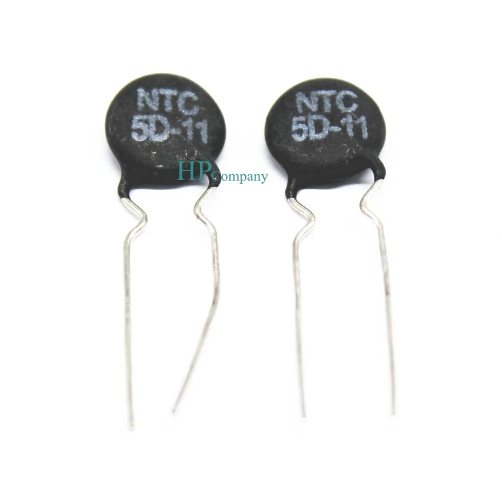 5PCS Thermistor NTC5D 11 5D 11 5D11 11MM negative temperature