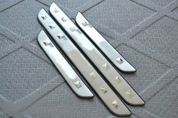 

stainless steel scuff plate door sill covers for Toyota Corolla 2008- 2010 2011 2012 car styling auto accessories