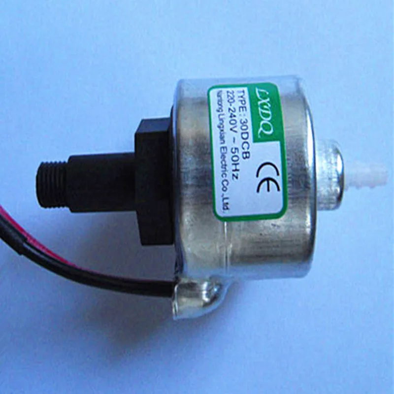 

Low-power pump smoke machine models 30DCB voltage 220-240V-50Hz