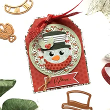 

Christmas Snowman Metal Cutting Dies Stencil for DIY Scrapbooking Paper Cards Making Decorative Crafts Supplies New 2018 Diecut