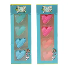 4 шт., устройство для подтягивания с одним пальцем в виде совы, силиконовый держатель для карандашей для детей, обучающая ручка для письма, канцелярские инструменты для коррекции