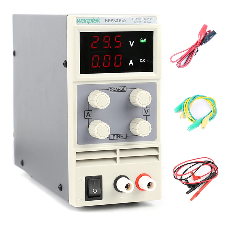 Напряжение регуляторы КПС 305D 305DF 3010D 3010DF 30V 10A переключатель лаборатория 0 1 V 0.01A