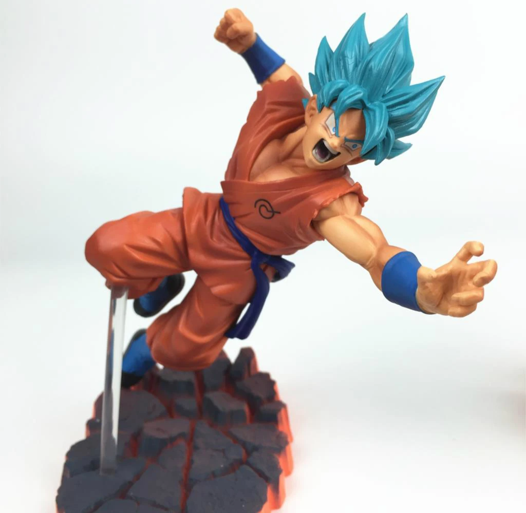 Saintgiドラゴンボールzブルー超サイヤ人神悟空復活f Pvcアクションフィギュアモデルコレクションおもちゃ人形ギフトアニメ玩具 Super Saiyan God Dragon Balldragon Ball Z Aliexpress