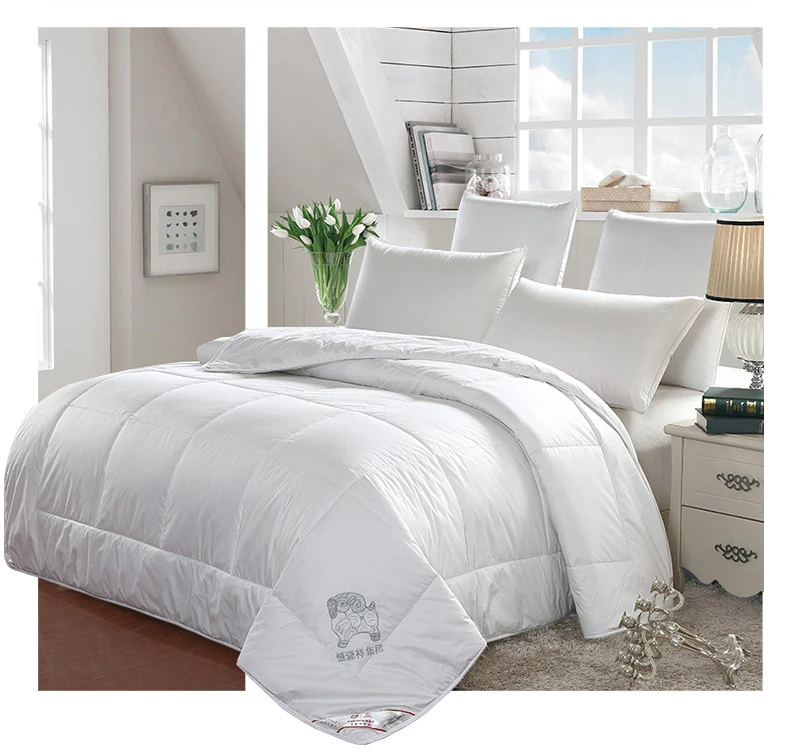 100% Australian Wool Filling pure cotton Comforter 5