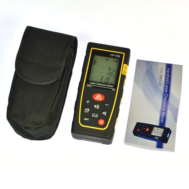 

70M Laser Distance Meter Laser Rangefinder Portable Range Finder Distance Meter Handheld Measure Instrument Inch Feet Meter