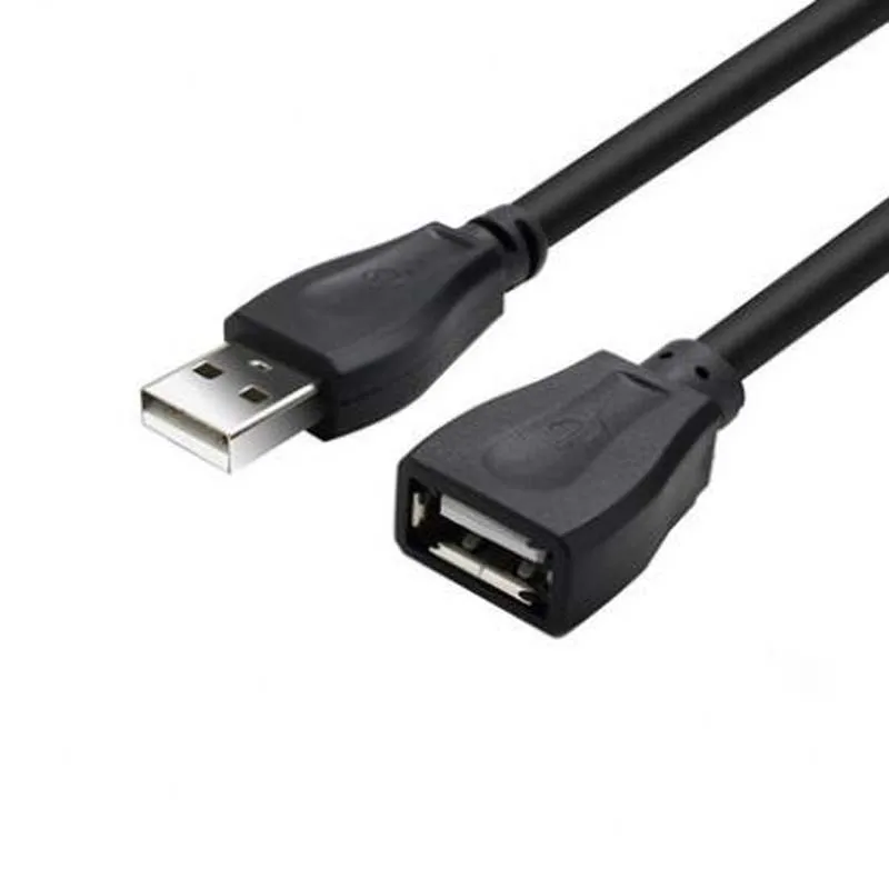2 шт. USB удлинитель мужчин и женщин, USB 2.0 удлинить кабель для передачи данных для Мышь клавиатура U диск компьютера