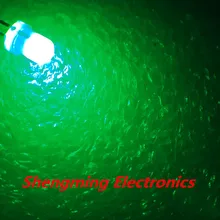 100 шт. F3 3 мм зеленый круглый супер яркий светодиодный светильник светодиодный противотуманный туман рассеянный