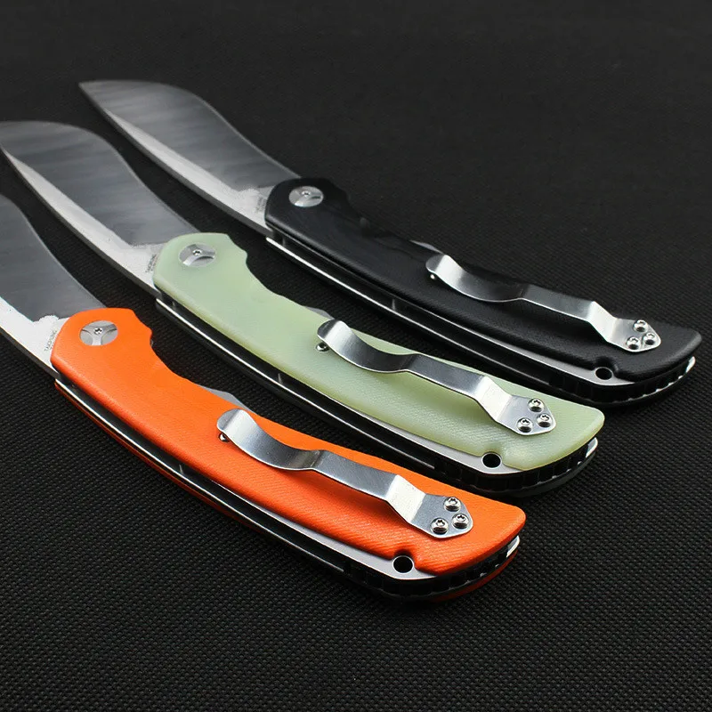 C239 new high hardness sharp folding knife multicolor VG-10 blade G10 handle pocket knife tactics survival tools EDC