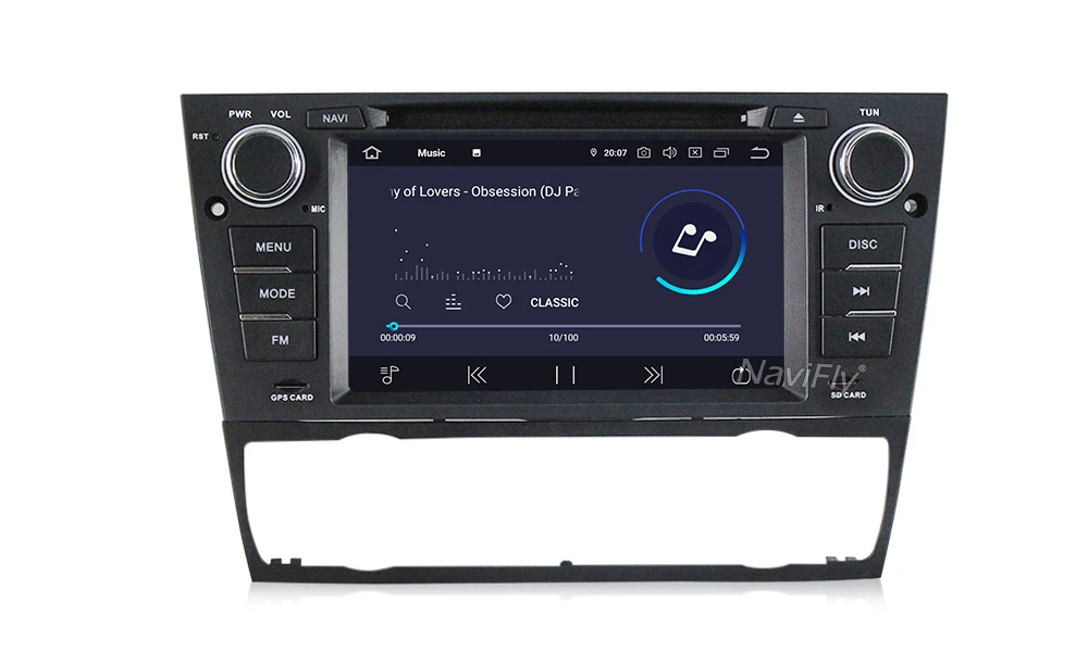 Perfect NaviFly The latest software Android9.0 IPS Screen DSP  Special Car Multimedia For BMW E90 E91 E92 E93 318 320 325 with dvd gps 34
