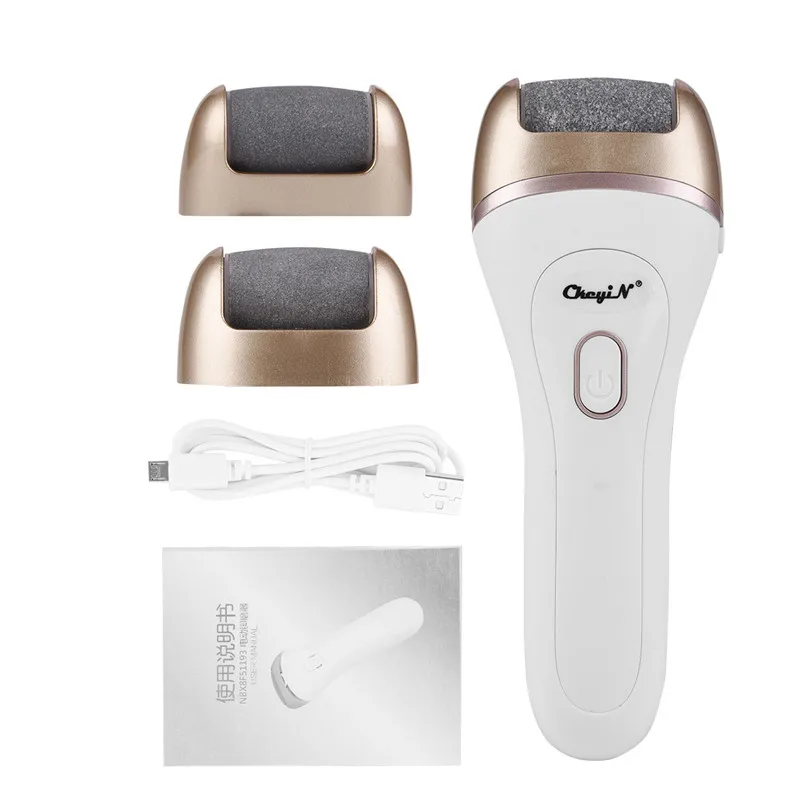 

Electric Pedicure Tools Foot Care Callus Remover Rechargeable Foot File Tools 3 Rollers Included For Foot Heel Skin Care 35