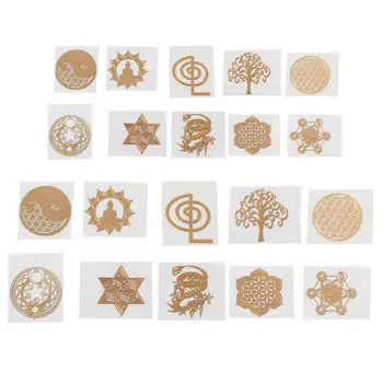 

Energy Tower Pattern Paste Copper Stickers For DIY Making Mould Craft Jewelry Tool