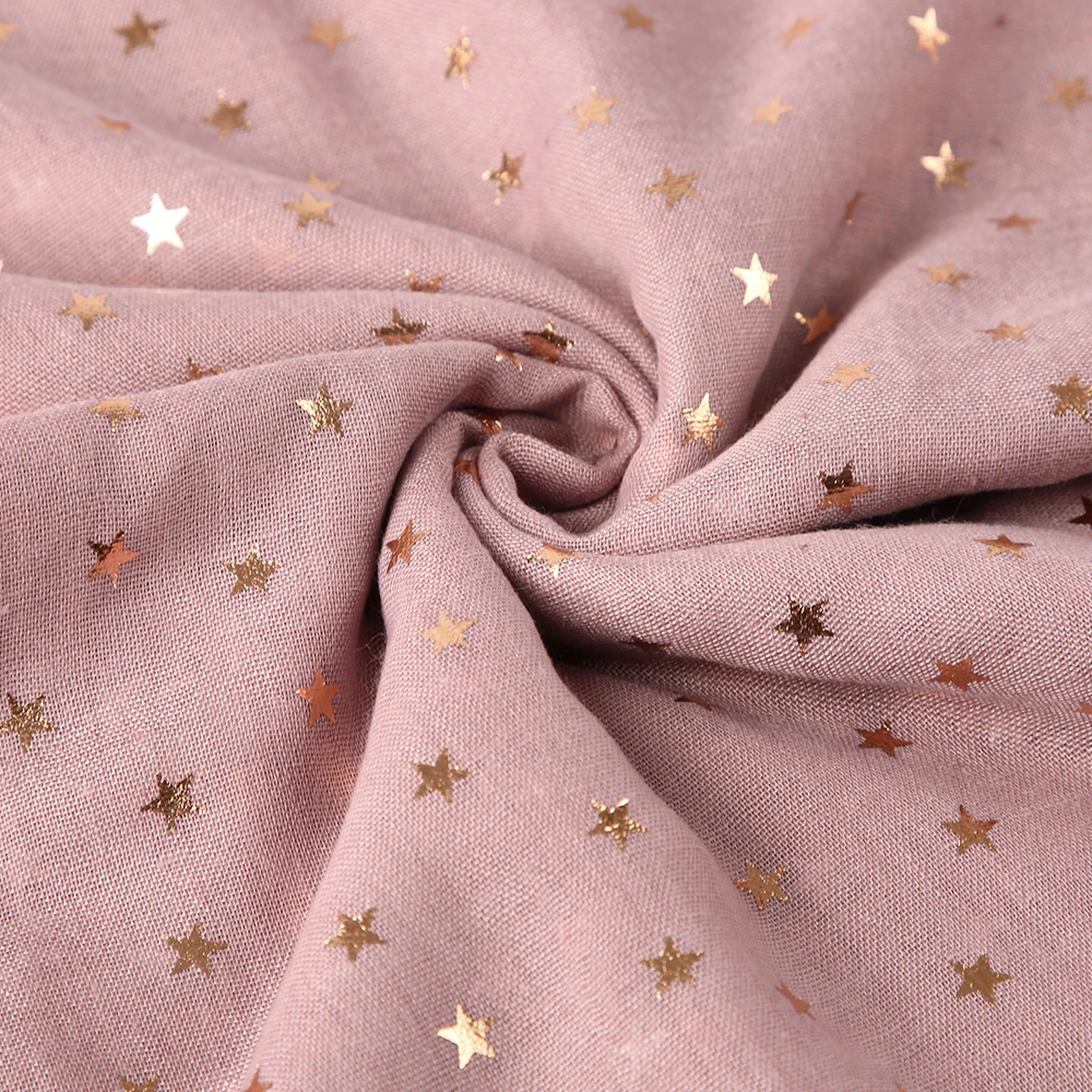FOXMOTHER новые модные женские Цвета: розовый и темно-синий Фольга Gold Star шарф блеск шарфы платки дамы Обёрточная бумага шаль