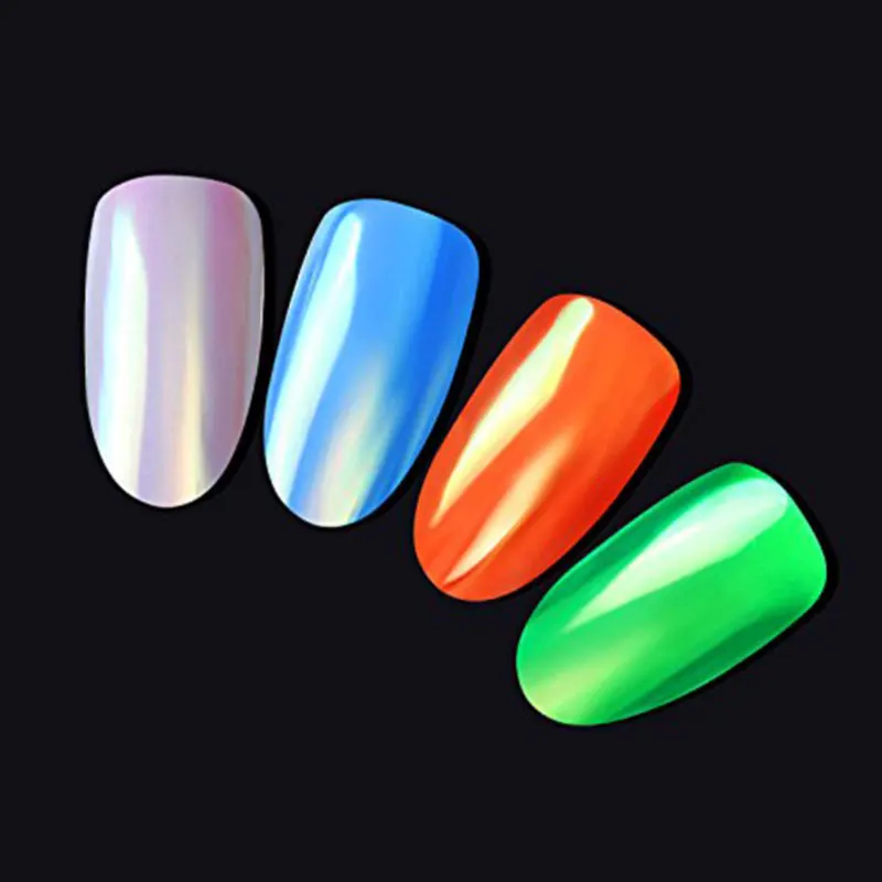 Meicailin 0 2 г/коркоркор. неоновые блестки Aurora для дизайна ногтей порошок Русалка