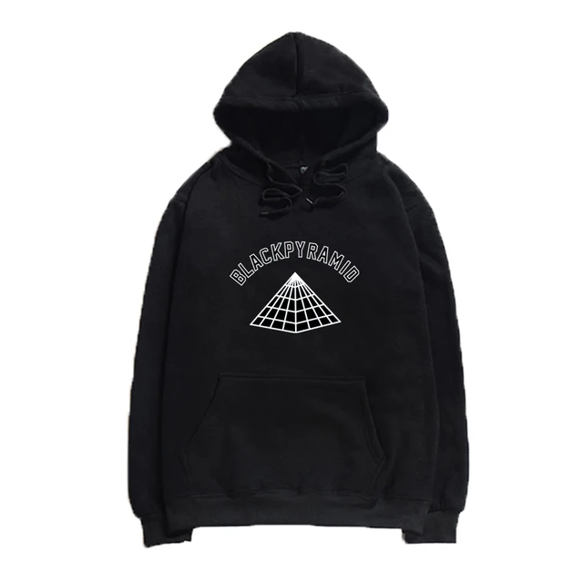 Sudadera con capucha de rapero Swag hombre, ropa de calle con estampado de letras, de algodón, manga larga, la pirámide negra, de Papá Noel y men|streetwear hoodiehooded sweatshirt -