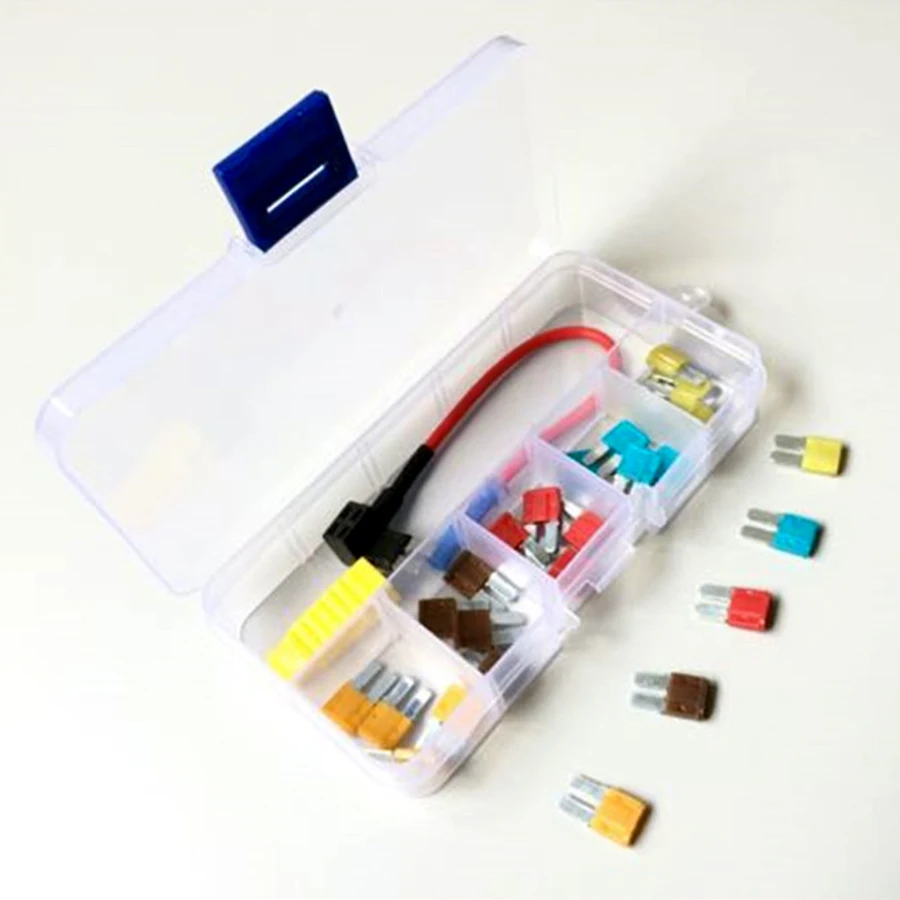

Add-A-Circuit Blade Style Micro2 In-line Fuse Holder Fuse Tap Fuse Puller & Micro2 Fuse Set