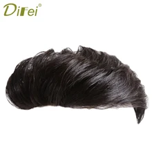 DIFEI парик мужской Замена корейской версии невидимая голова Топ Замена парик кусок высокая температура шелк синтез