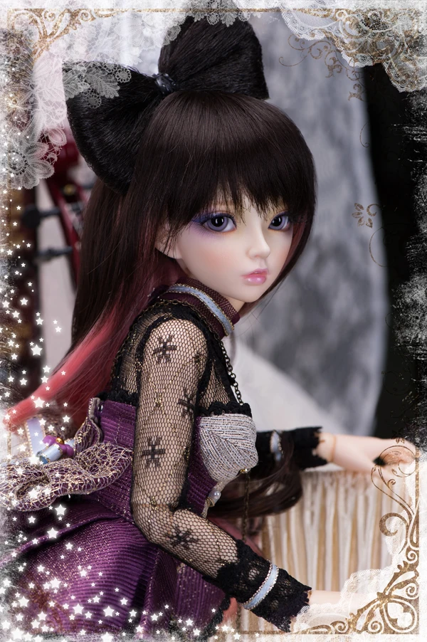 Celine BJD кукла 1/4 модная гибкая фигурка из смолы женский полный набор игрушек для детей