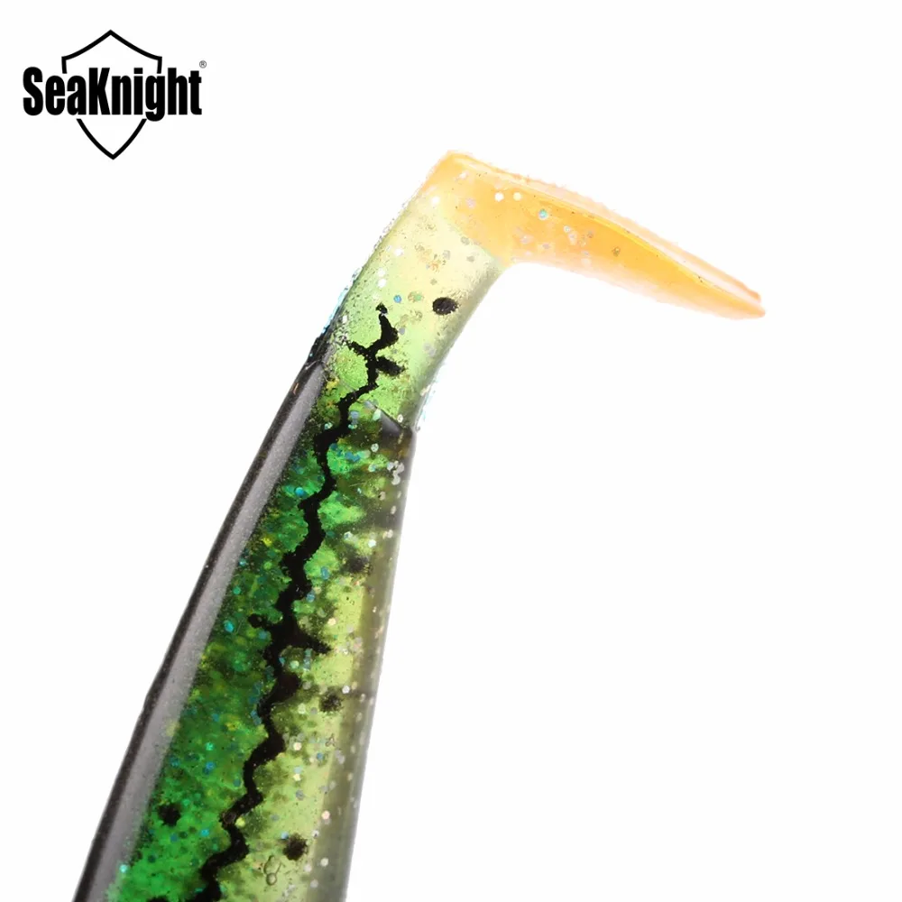 6 шт./лот SeaKnight 3 дюйма/76 мм 7 4 г Мягкая приманка SL013 T Tail рыболовные приманки