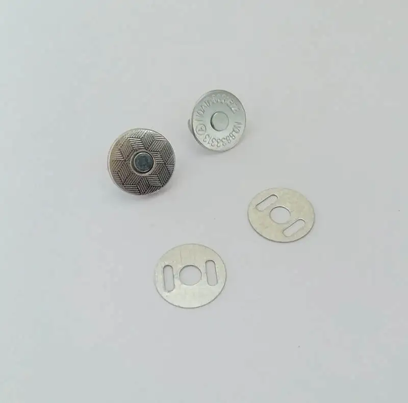 10 компл./лот 14 мм Магнит кнопки для магнитной Сумки из натуральной кожи сумка Одежда кошелек швейная Скрапбукинг пуговица для одежды