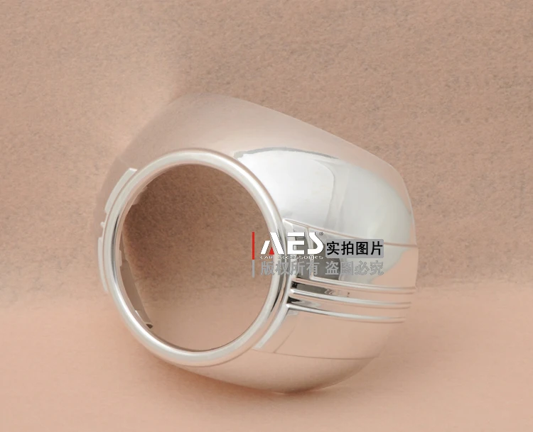 AES 2 шт. 3 дюйма светодиодный Integrated кожух день работает Ангельские глазки биксенон Би-светодиодный проектор кожухи объективов белый Цвет H1 H4 H7 фар