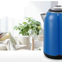 Двухслойный анти-Перми 304 пищевой нержавеющей стали электрический чайник бытовой защиты от сухого использования