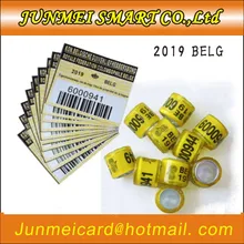 Белг кольцо для лапки голубя с картами Кольца Птицы